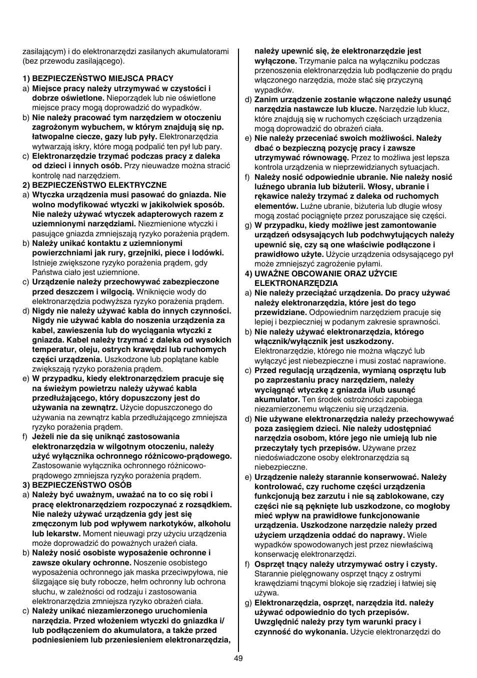 Skil 1210 AA User Manual | Page 49 / 108