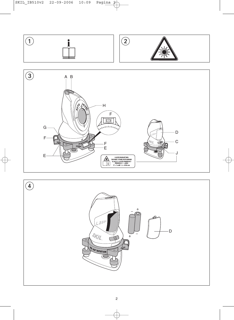 Skil 0510 AB User Manual | Page 2 / 48