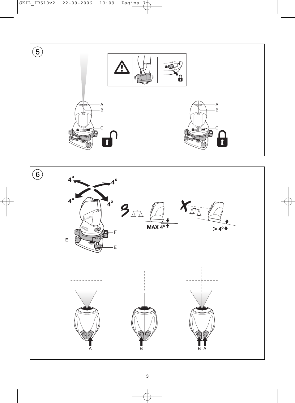 Skil 0510 AB User Manual | Page 3 / 48