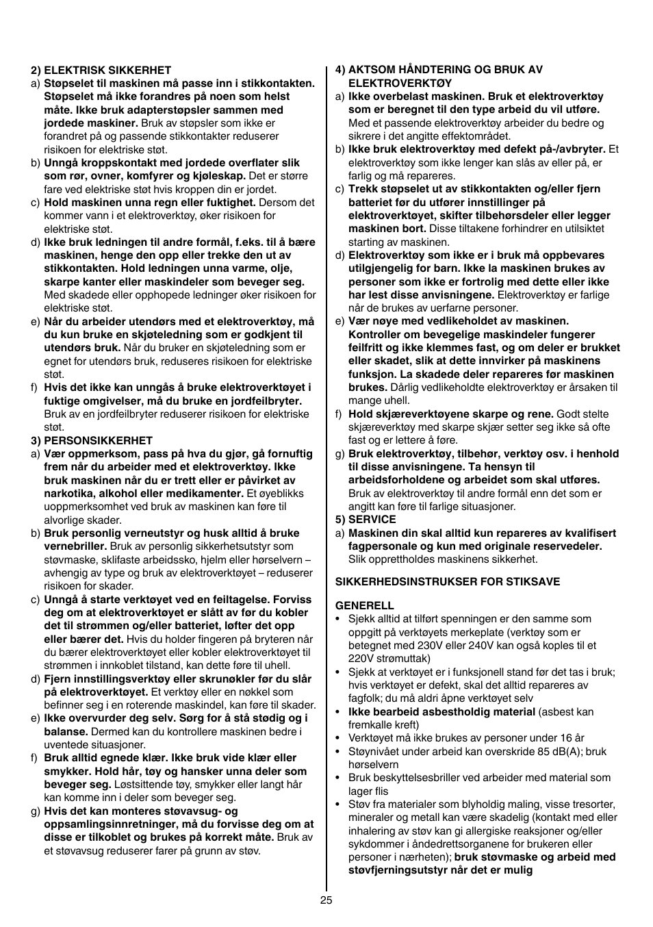 Skil 4181 AA User Manual | Page 25 / 104