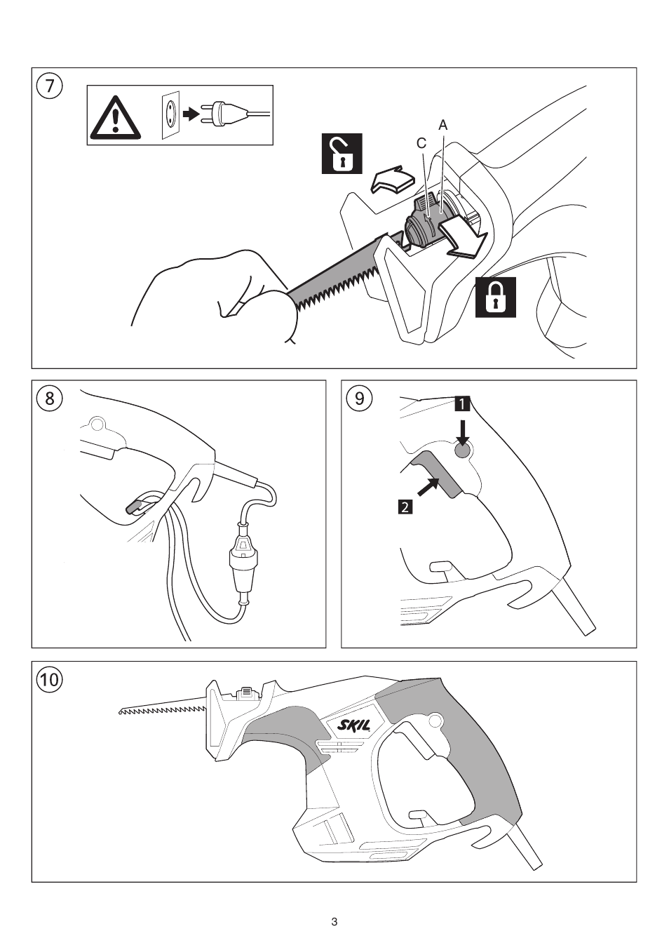 Skil 0788 AA (Lynx) User Manual | Page 3 / 120