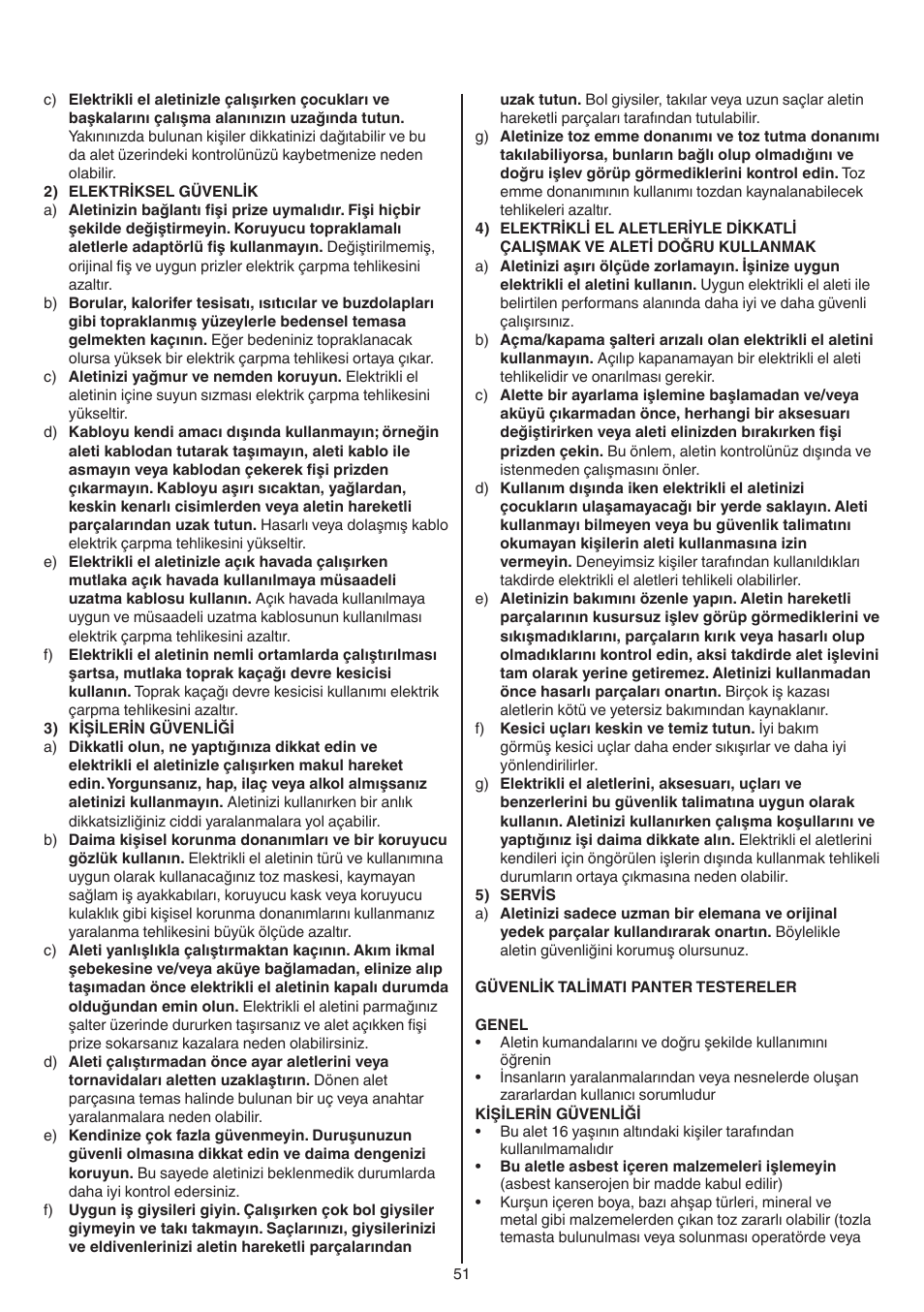 Skil 0788 AA (Lynx) User Manual | Page 51 / 120