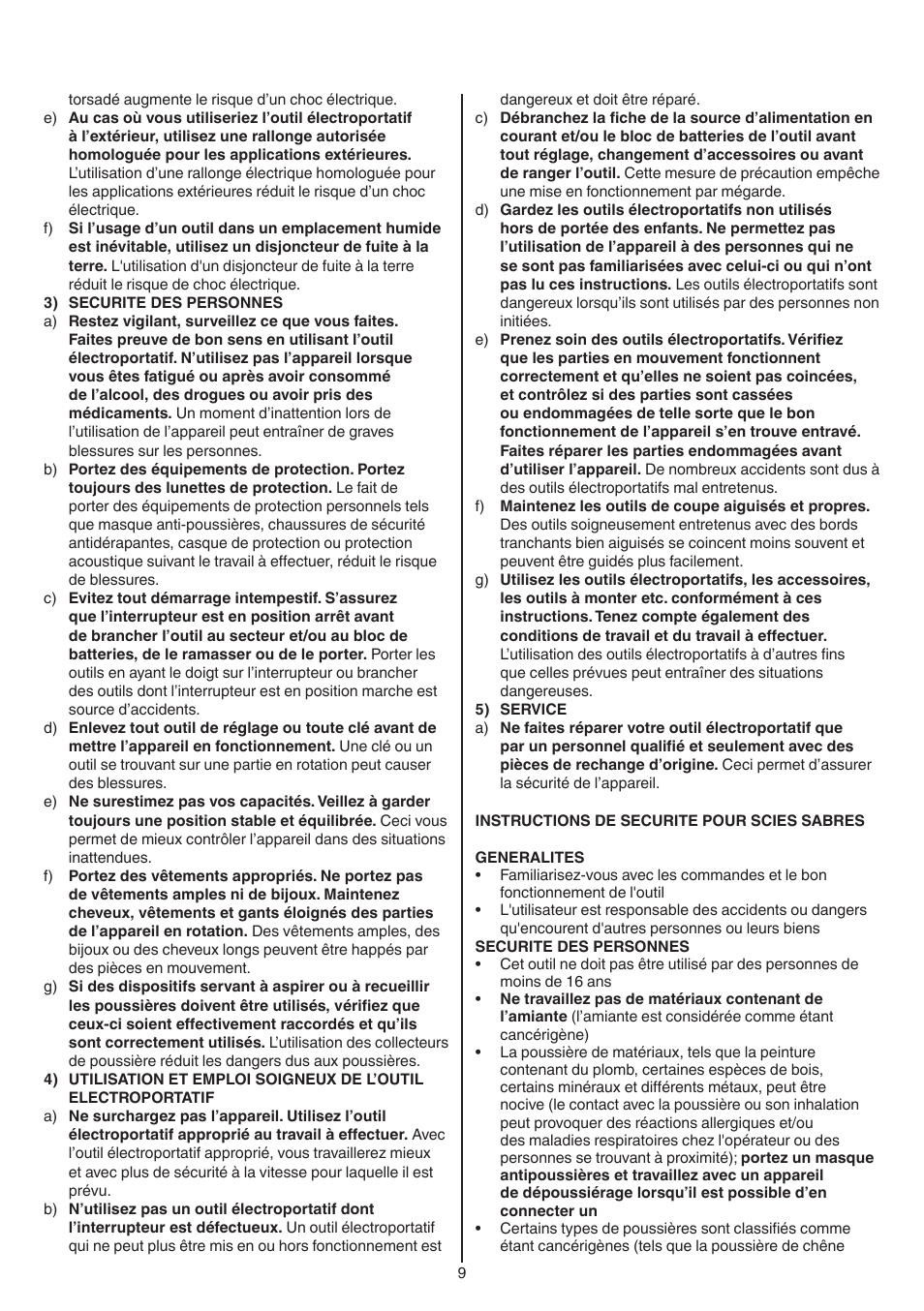 Skil 0788 AA (Lynx) User Manual | Page 9 / 120