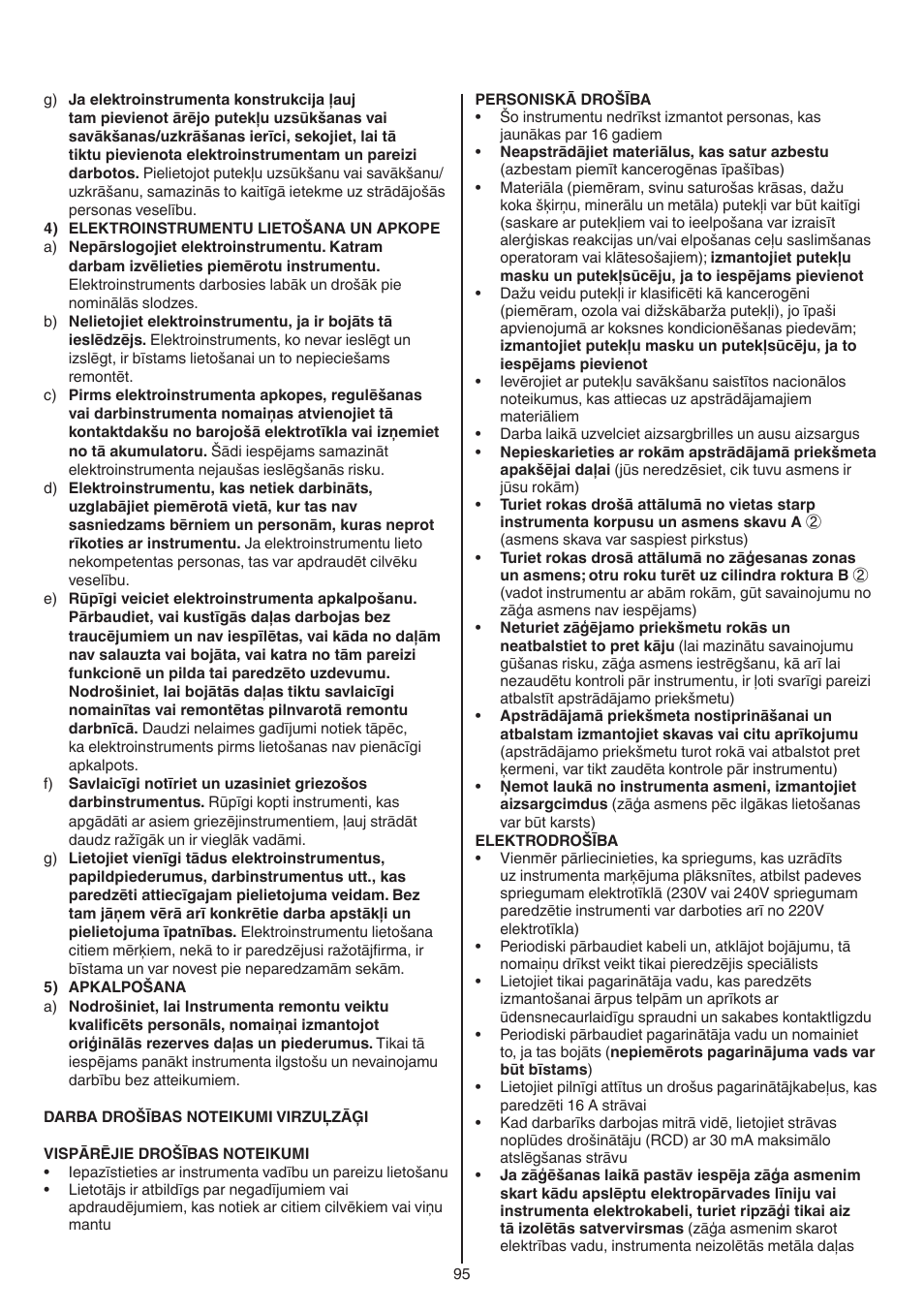 Skil 0788 AA (Lynx) User Manual | Page 95 / 120