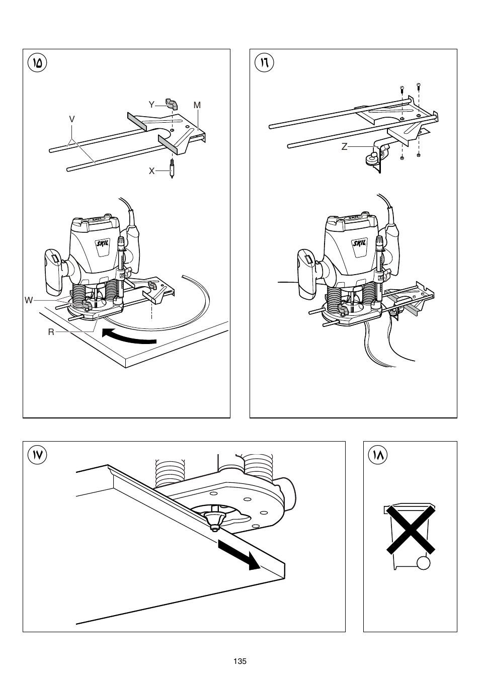 Skil 1840 AD User Manual | Page 135 / 140