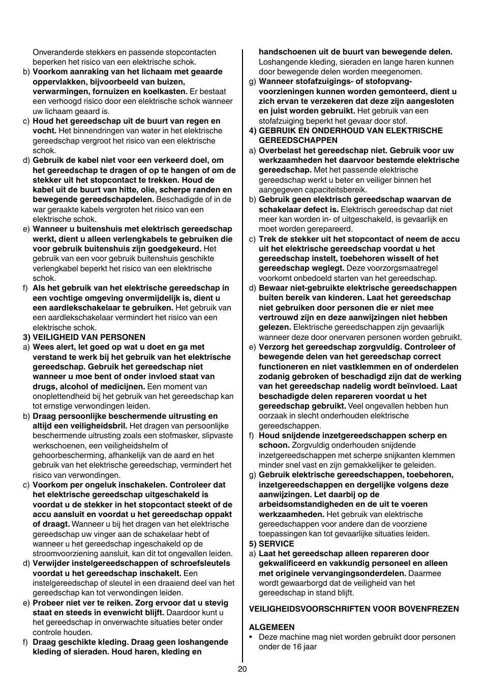 Skil 1840 AD User Manual | Page 20 / 140