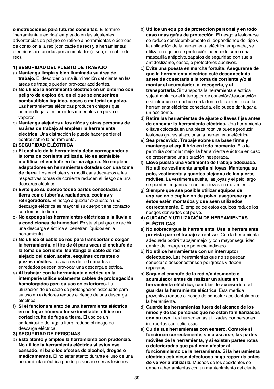 Skil 1840 AD User Manual | Page 39 / 140