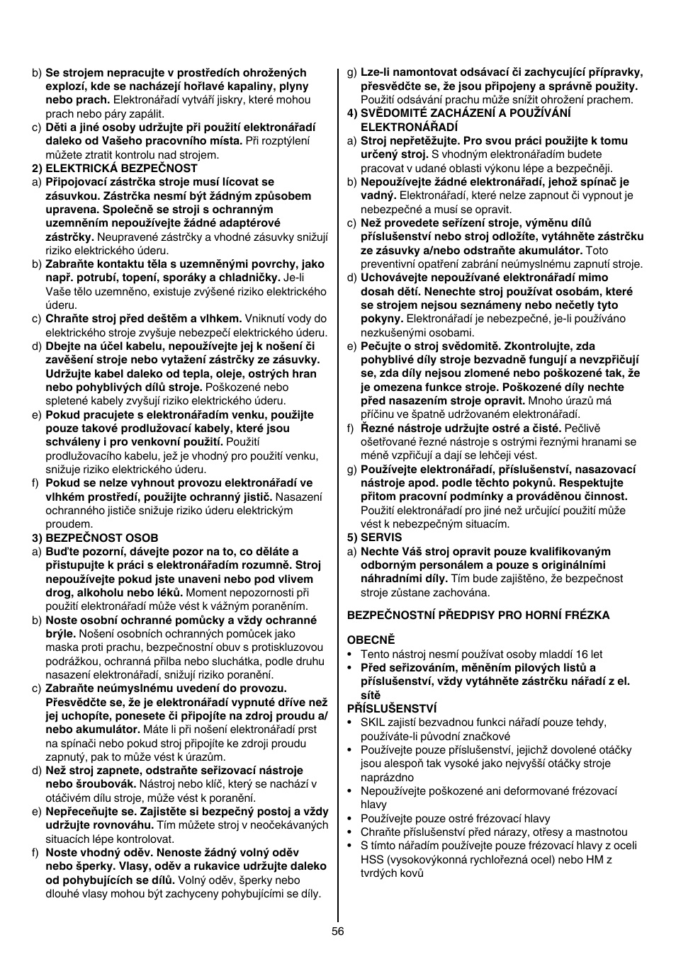 Skil 1840 AD User Manual | Page 56 / 140