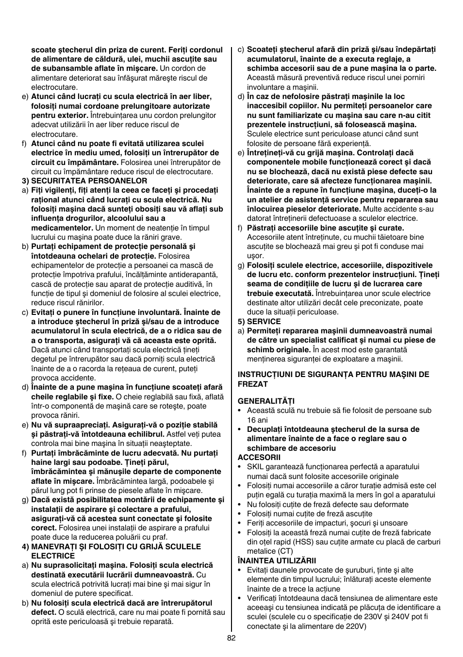 Skil 1840 AD User Manual | Page 82 / 140