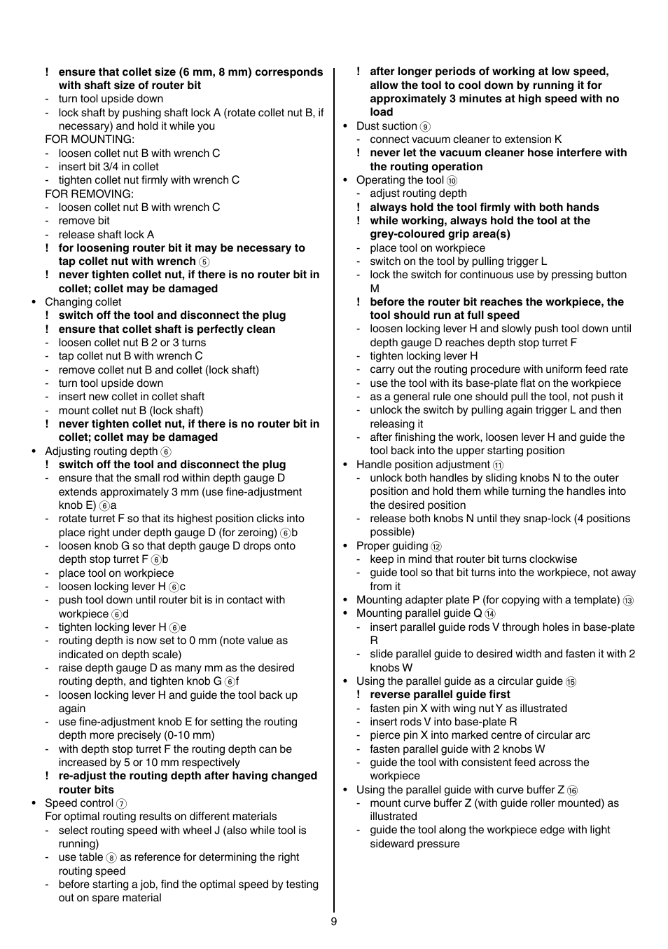Skil 1840 AD User Manual | Page 9 / 140