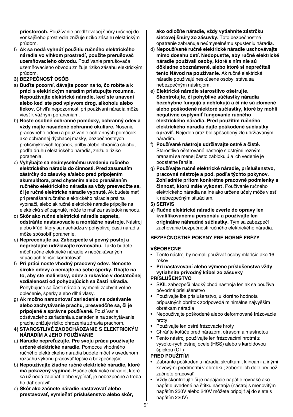 Skil 1840 AD User Manual | Page 91 / 140