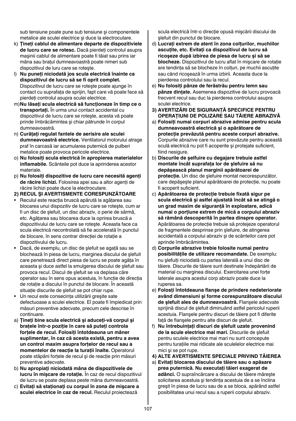 Skil 9780 AA User Manual | Page 107 / 176