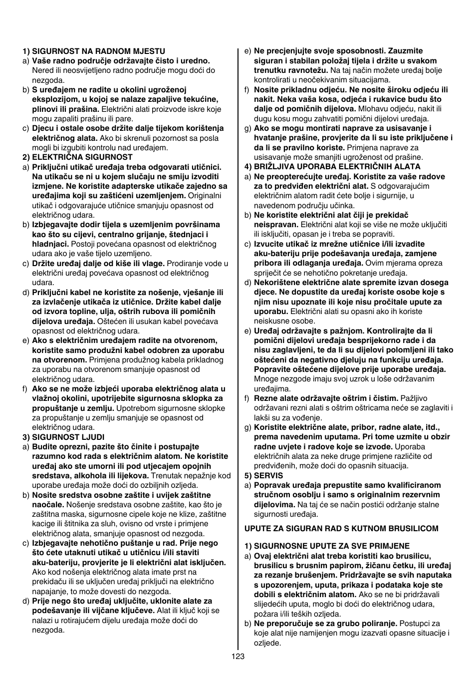 Skil 9780 AA User Manual | Page 123 / 176