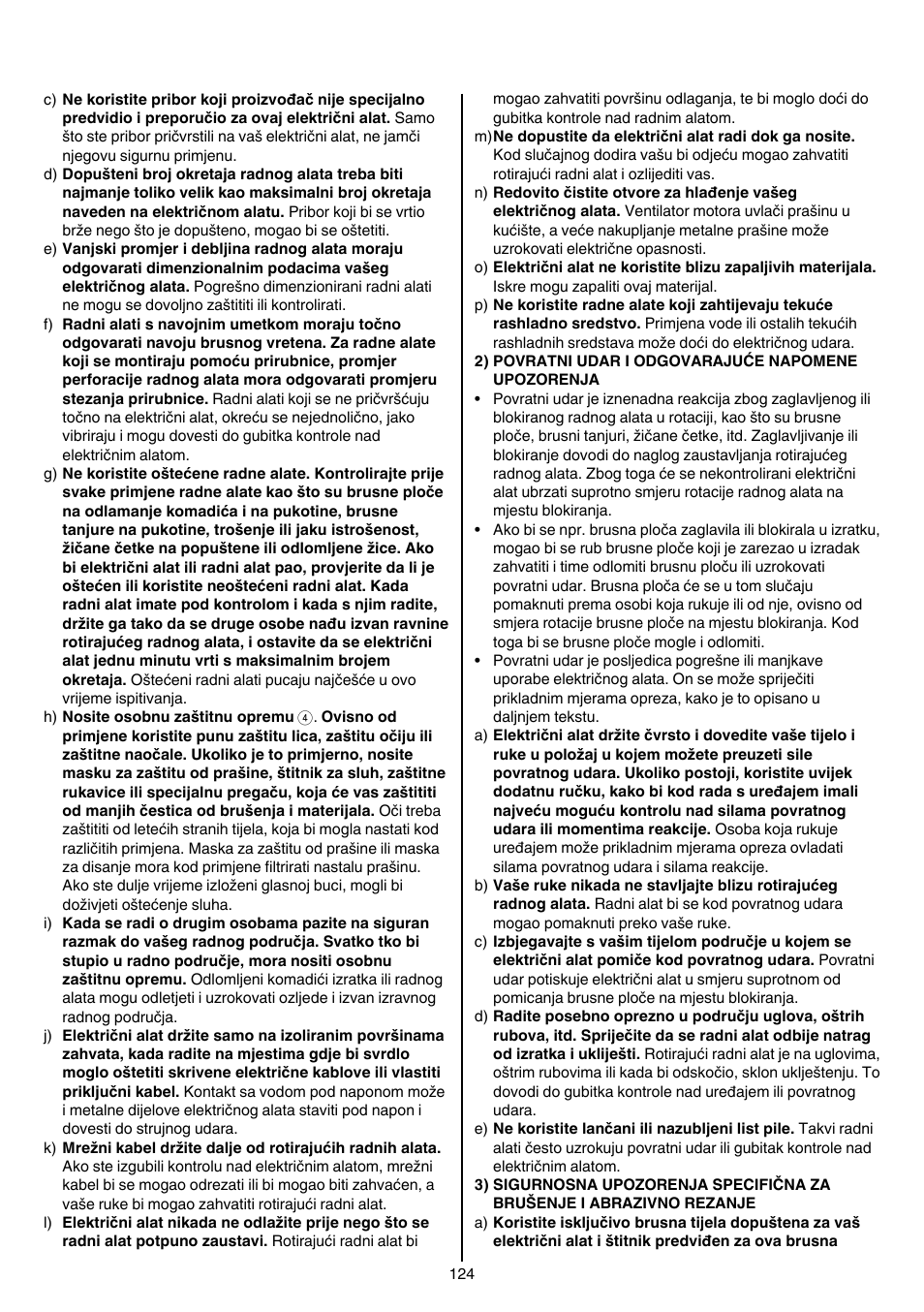 Skil 9780 AA User Manual | Page 124 / 176