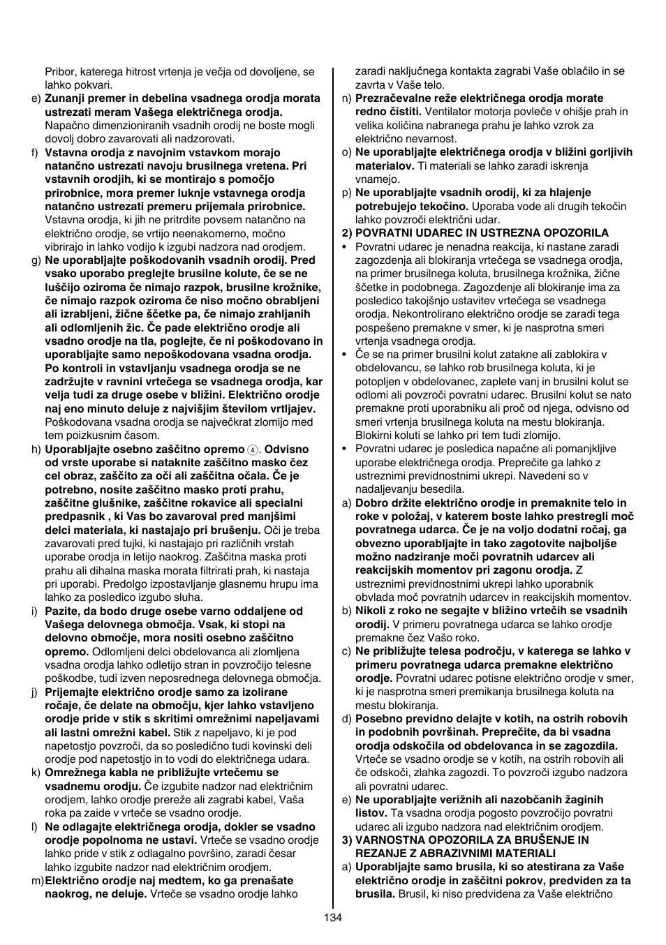 Skil 9780 AA User Manual | Page 134 / 176