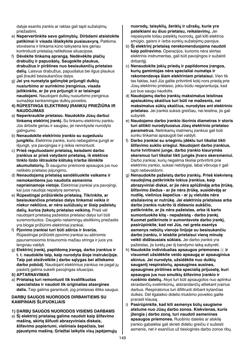 Skil 9780 AA User Manual | Page 149 / 176