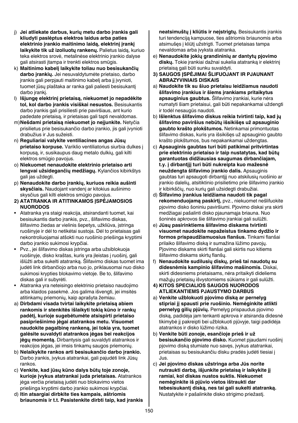 Skil 9780 AA User Manual | Page 150 / 176