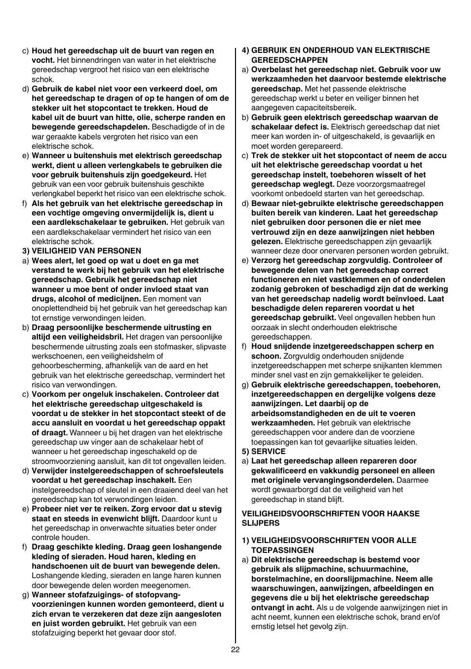 Skil 9780 AA User Manual | Page 22 / 176