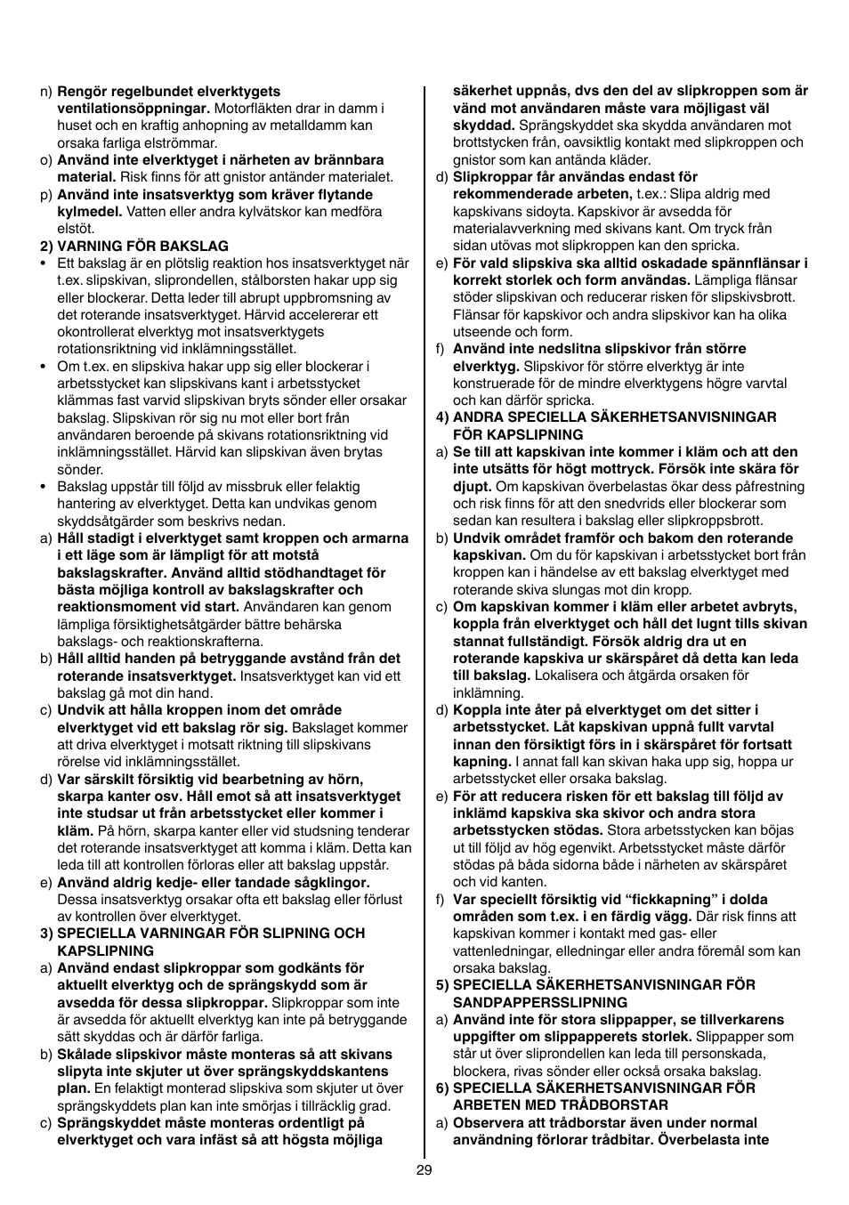 Skil 9780 AA User Manual | Page 29 / 176