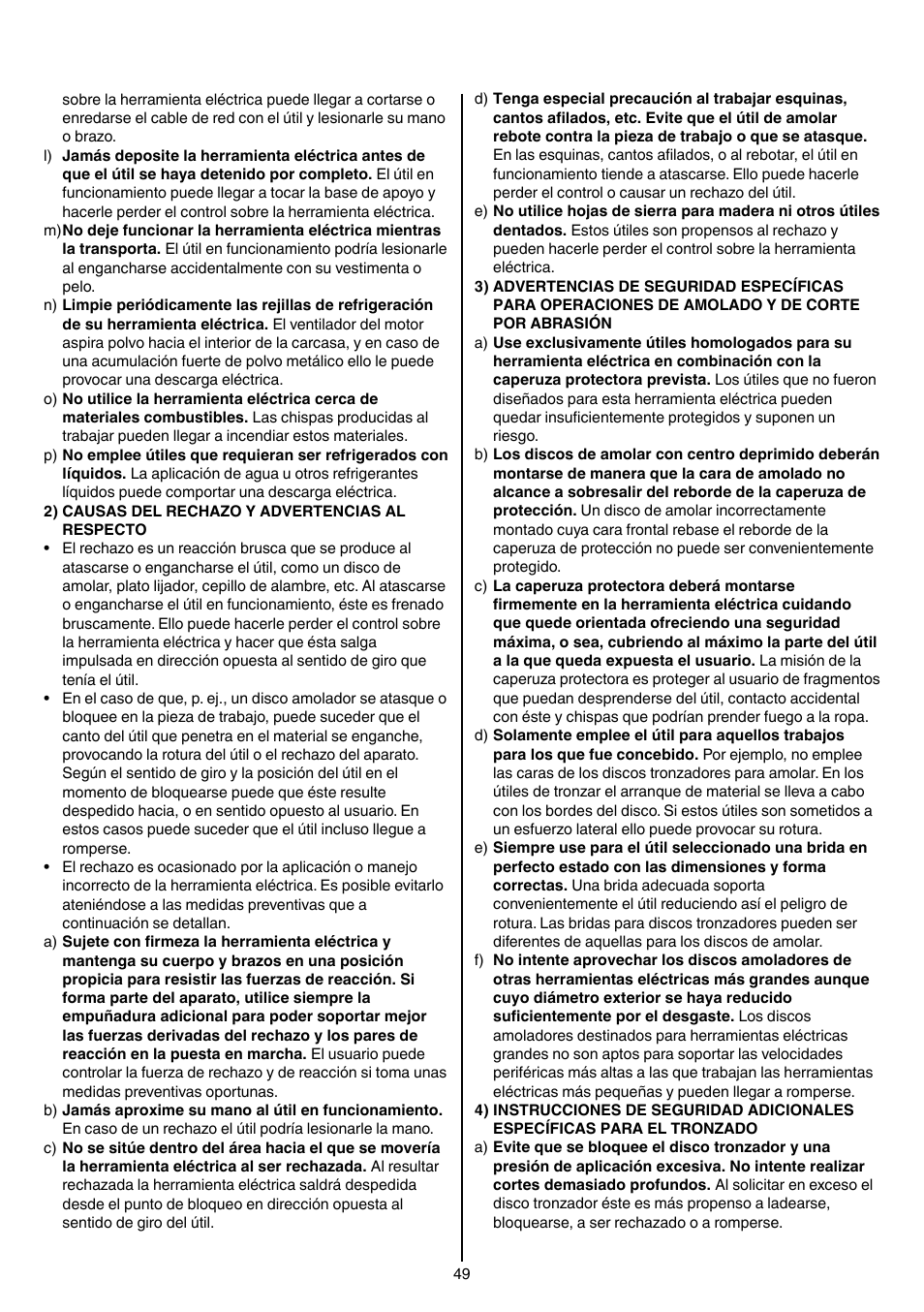 Skil 9780 AA User Manual | Page 49 / 176