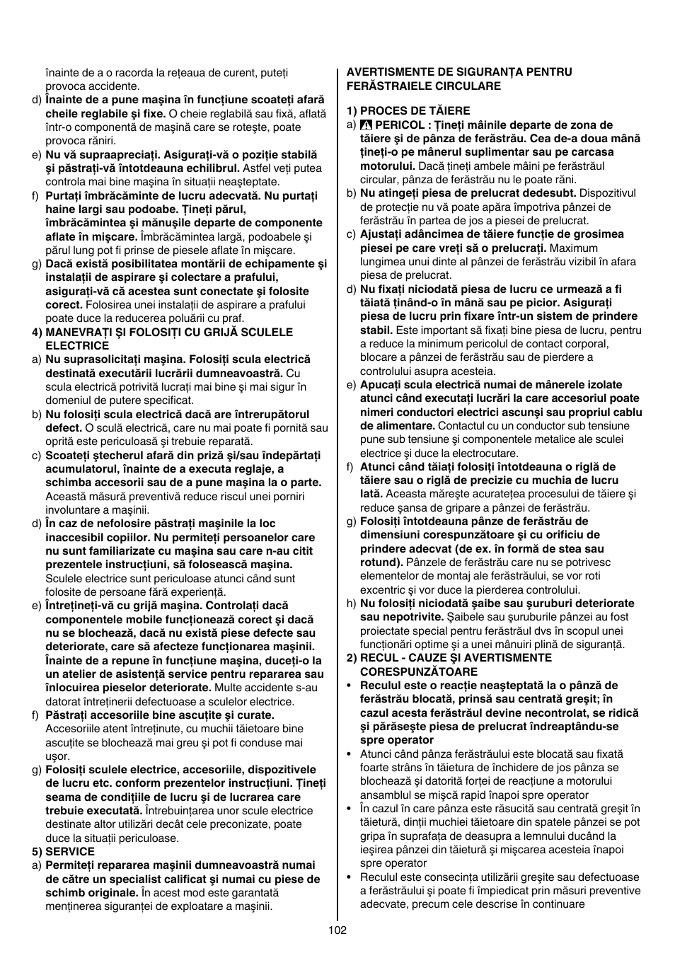 Skil 5740 CA User Manual | Page 102 / 172