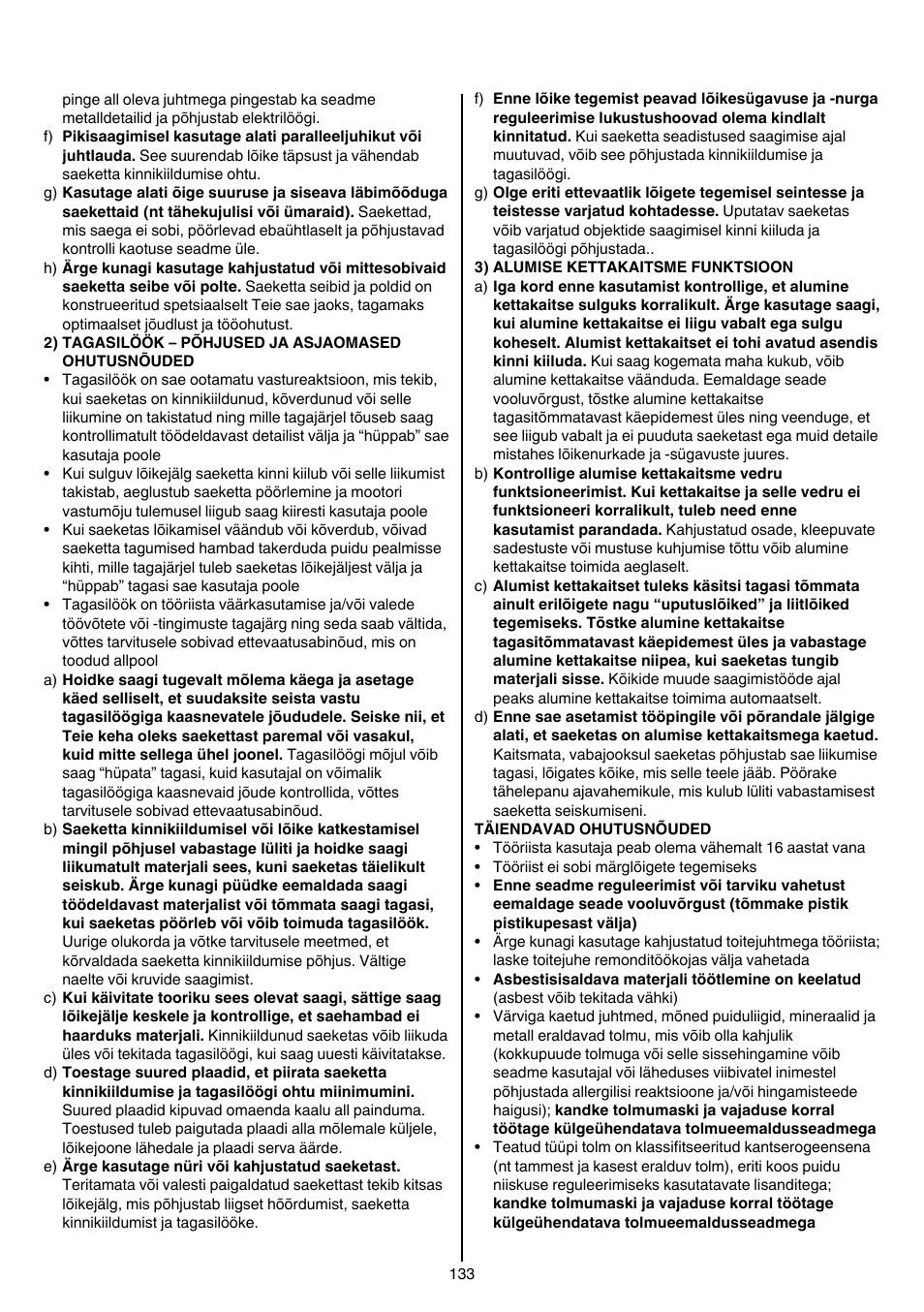Skil 5740 CA User Manual | Page 133 / 172
