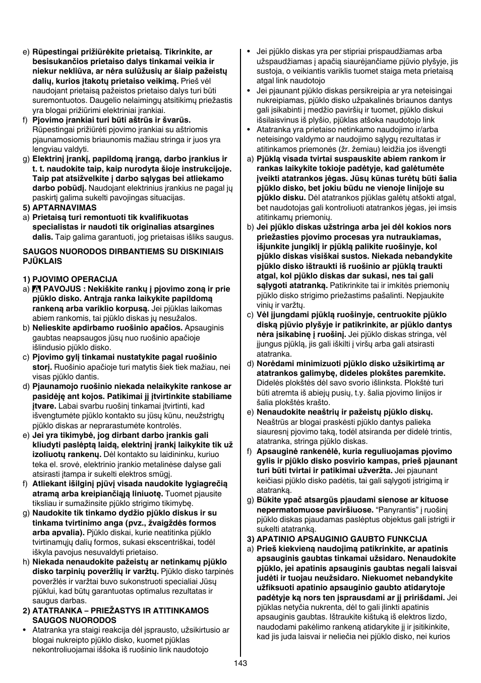 Skil 5740 CA User Manual | Page 143 / 172