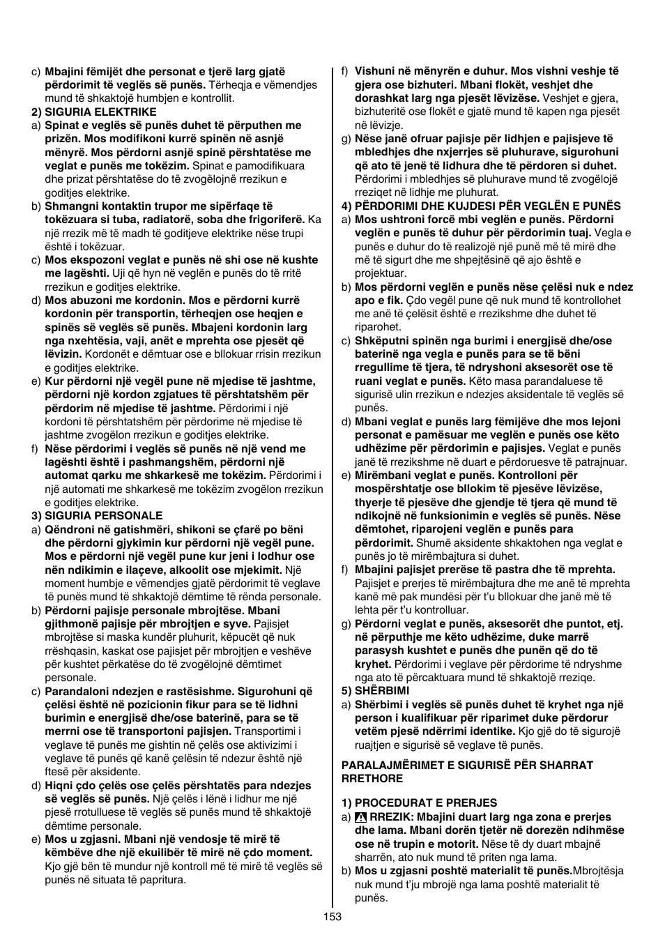 Skil 5740 CA User Manual | Page 153 / 172