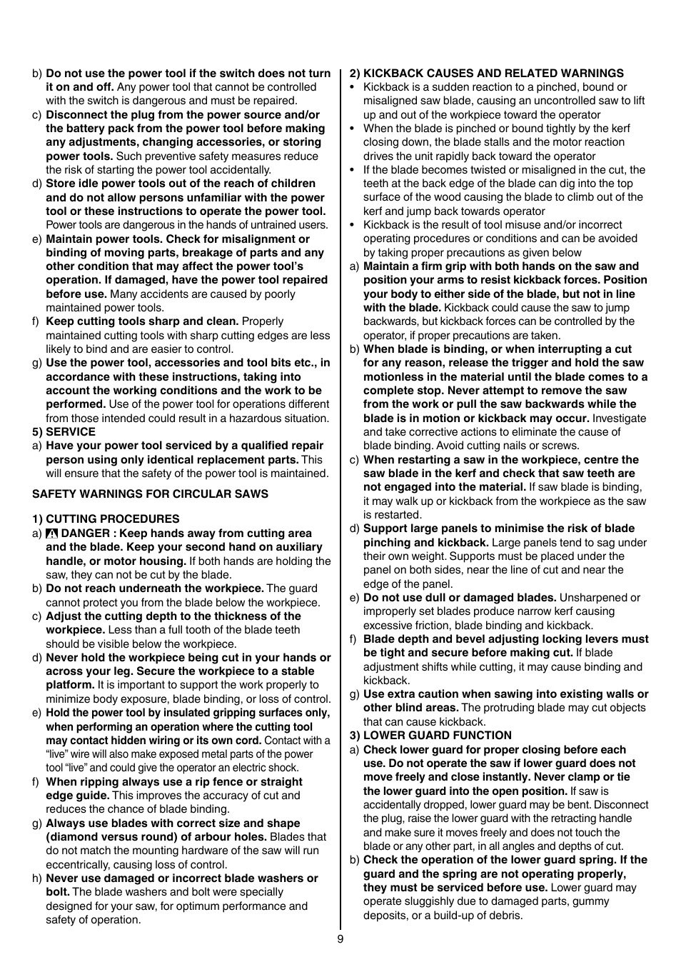 Skil 5740 CA User Manual | Page 9 / 172