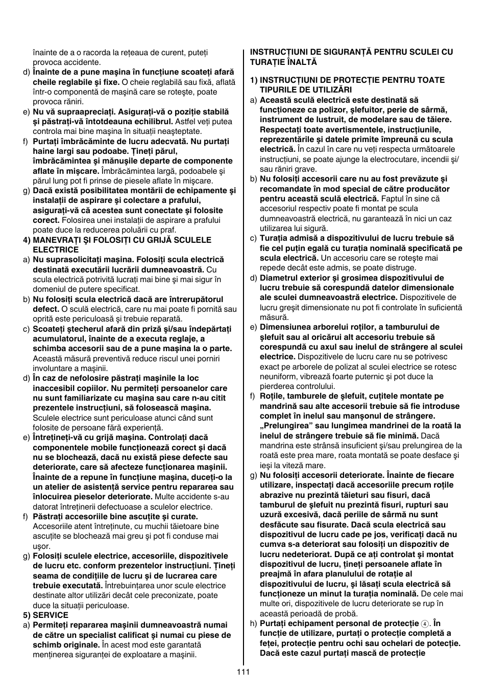 Skil 1415 AC User Manual | Page 111 / 188