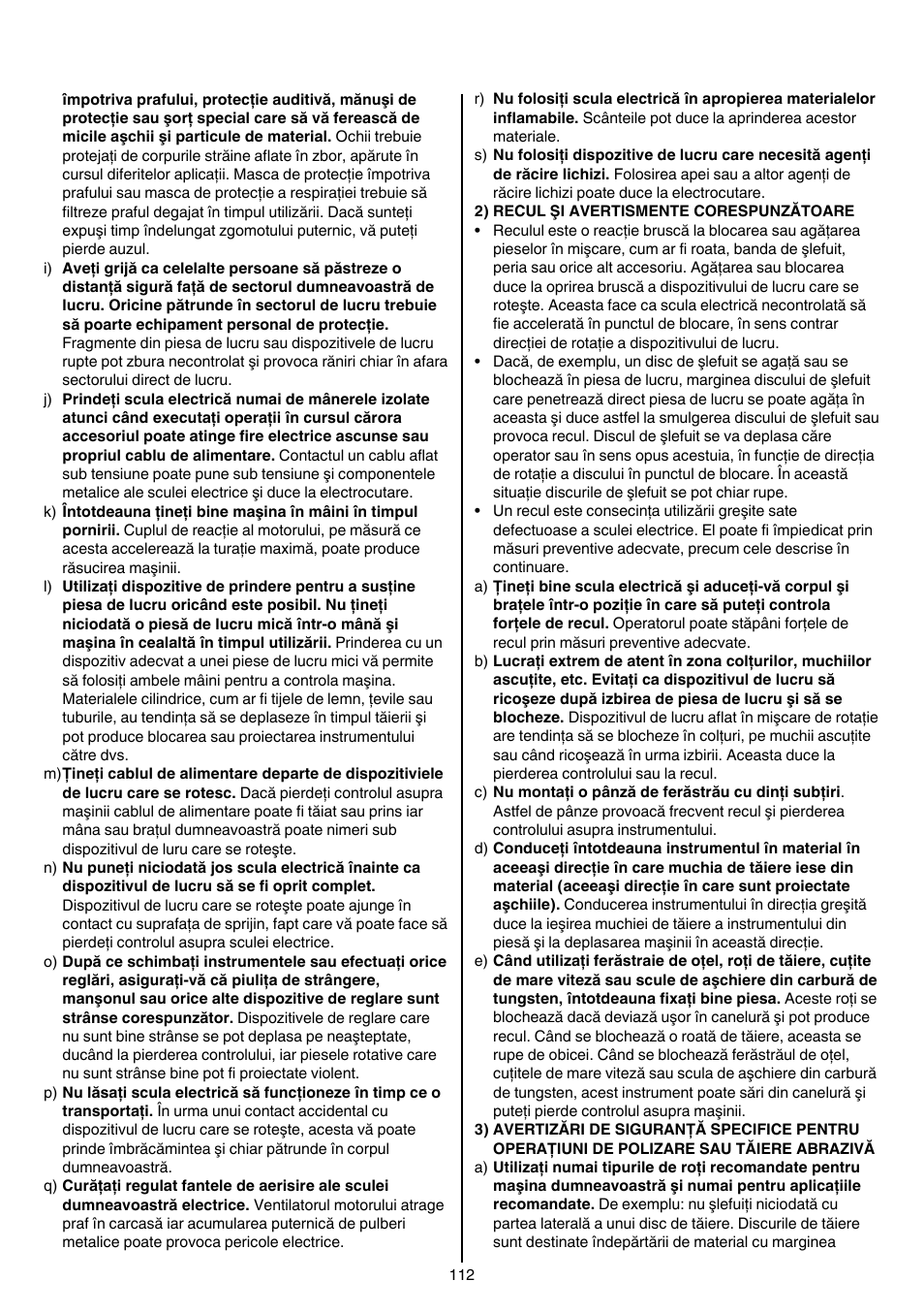 Skil 1415 AC User Manual | Page 112 / 188