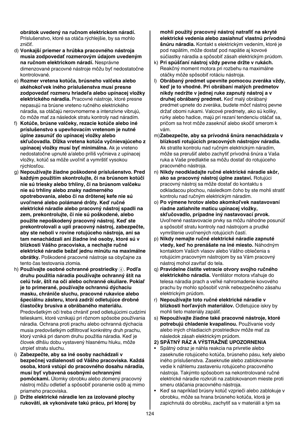 Skil 1415 AC User Manual | Page 124 / 188