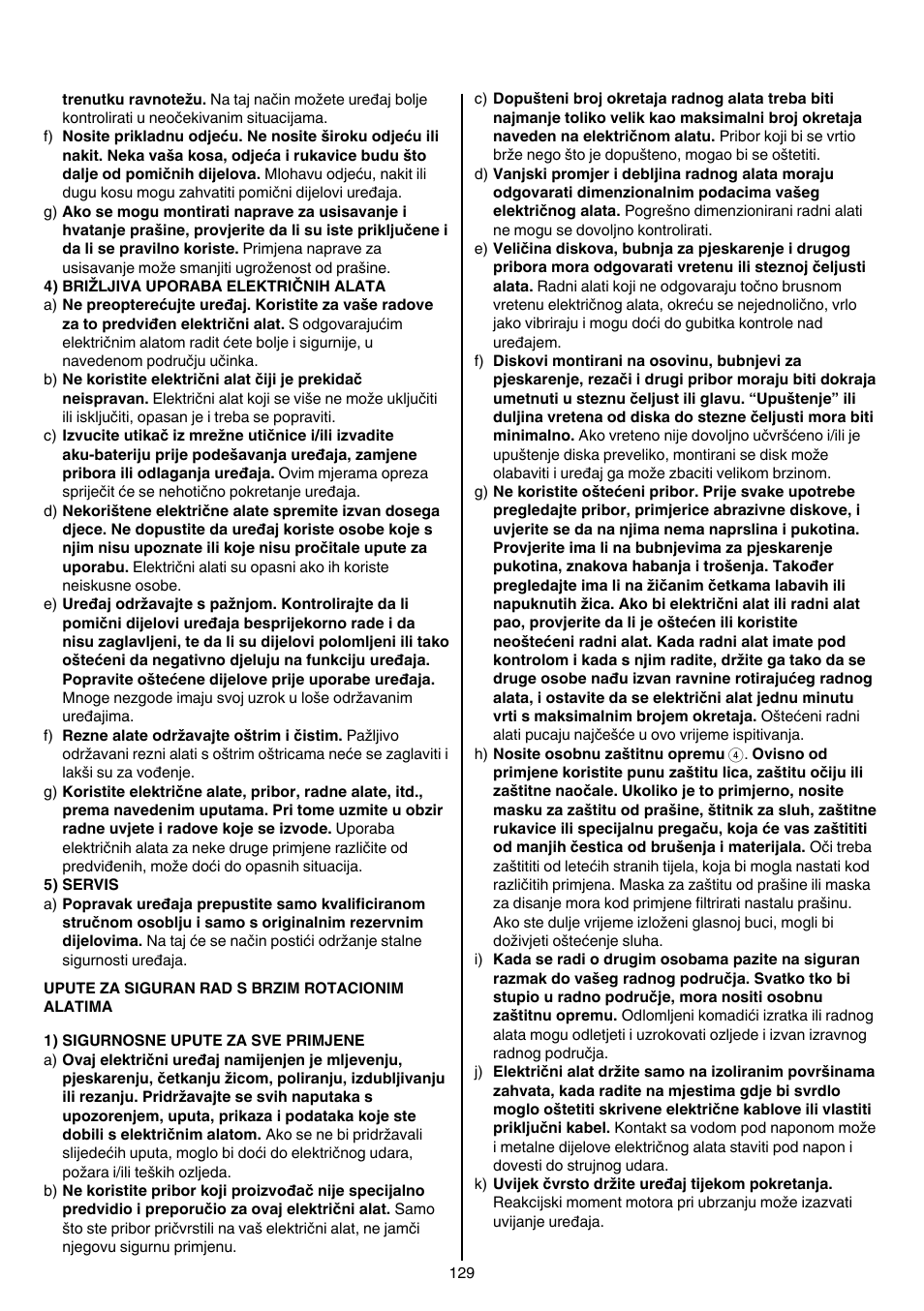 Skil 1415 AC User Manual | Page 129 / 188
