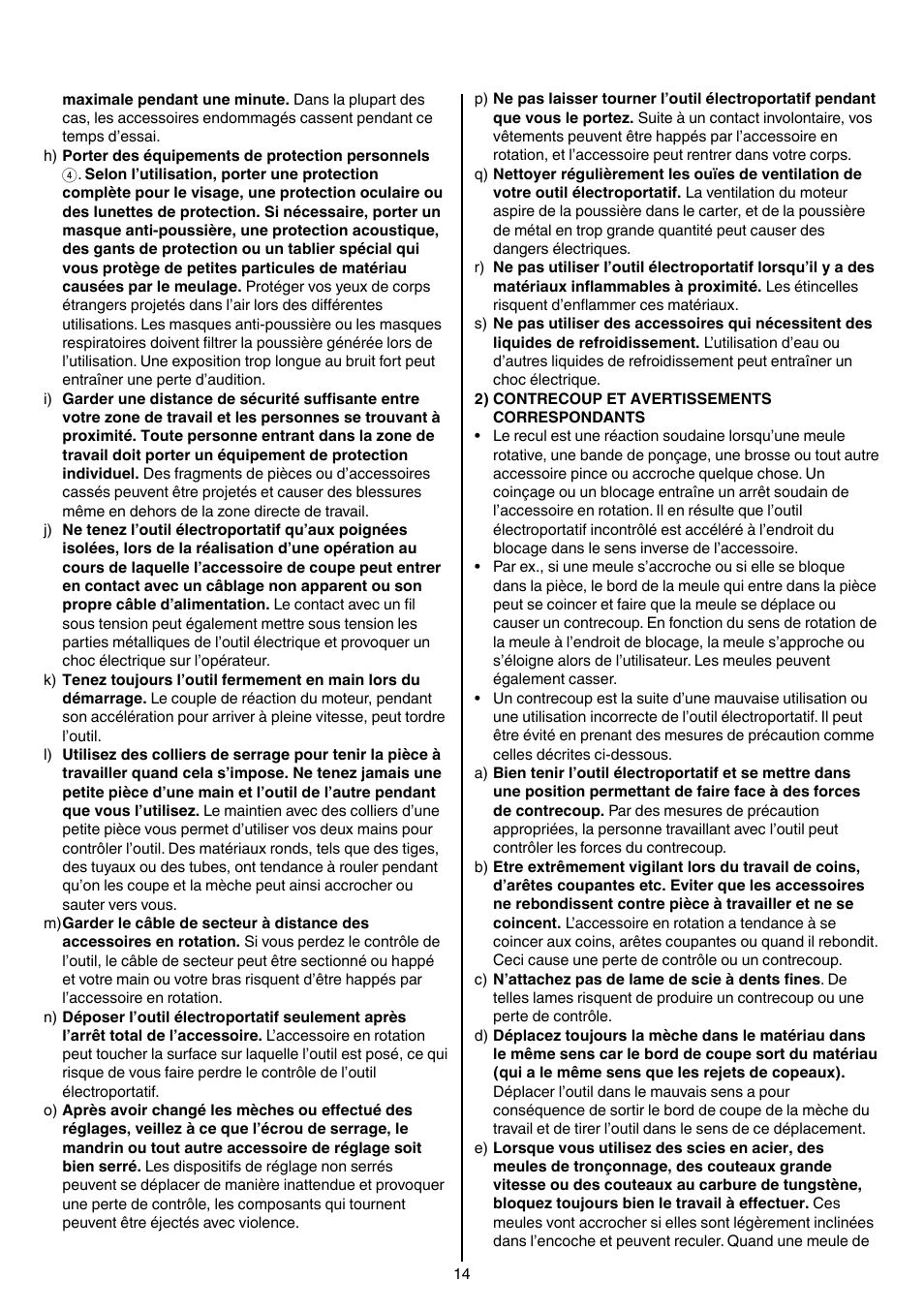 Skil 1415 AC User Manual | Page 14 / 188