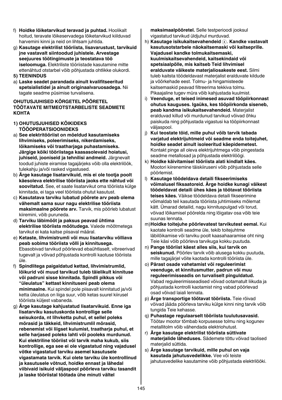 Skil 1415 AC User Manual | Page 145 / 188
