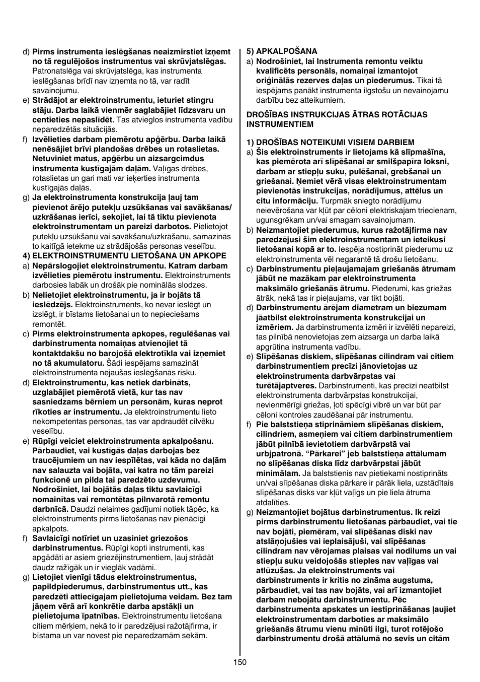 Skil 1415 AC User Manual | Page 150 / 188