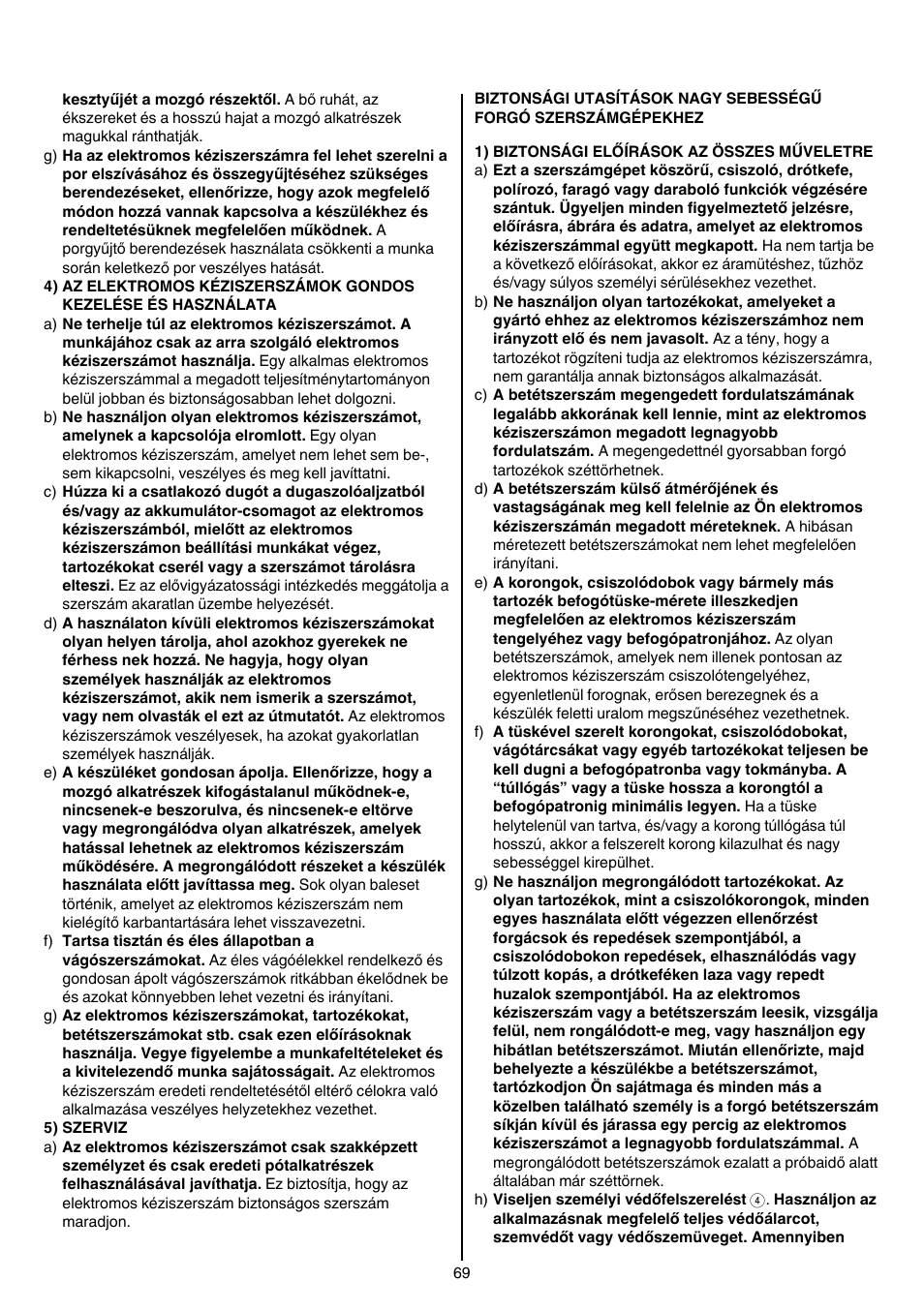 Skil 1415 AC User Manual | Page 69 / 188