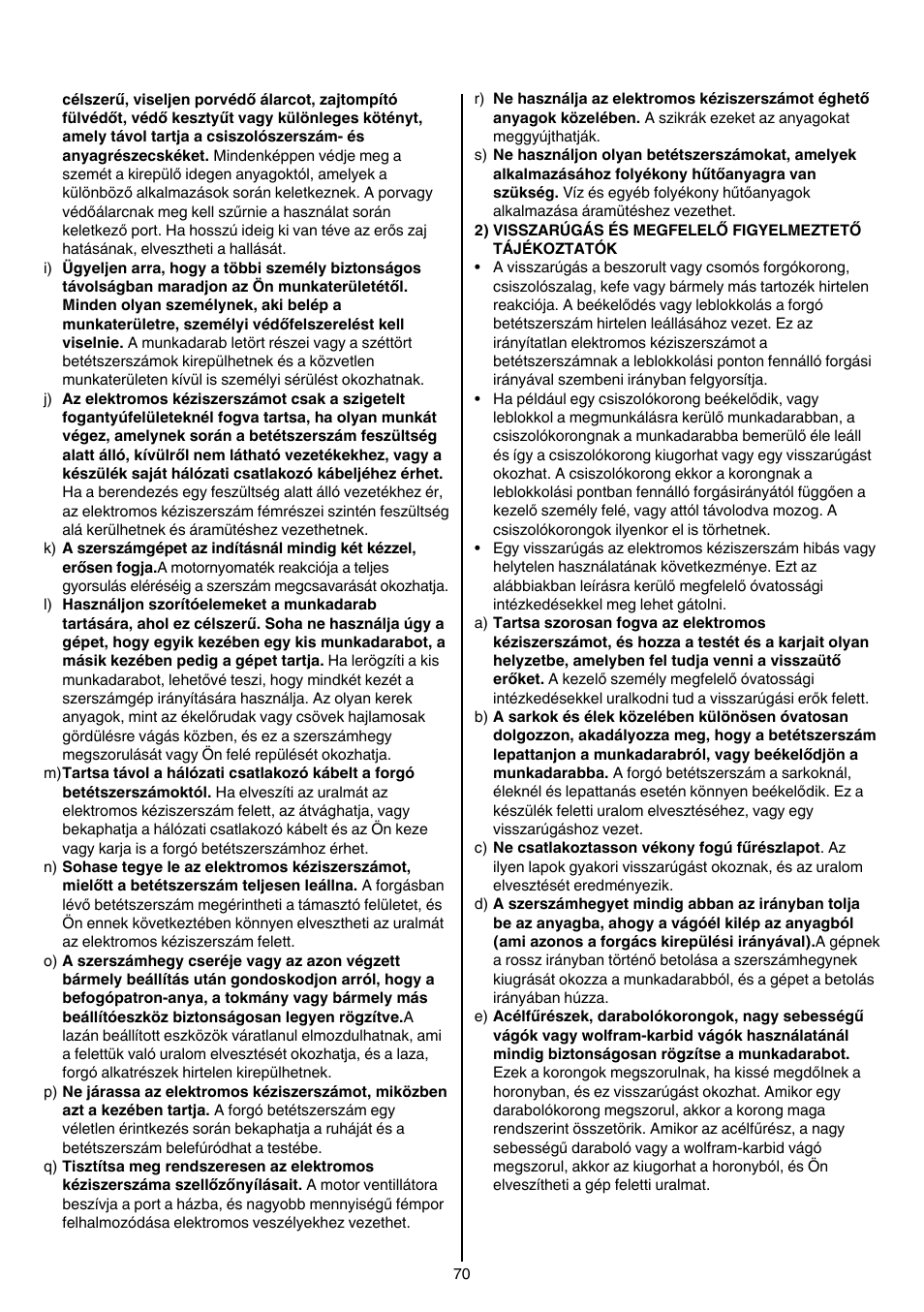 Skil 1415 AC User Manual | Page 70 / 188
