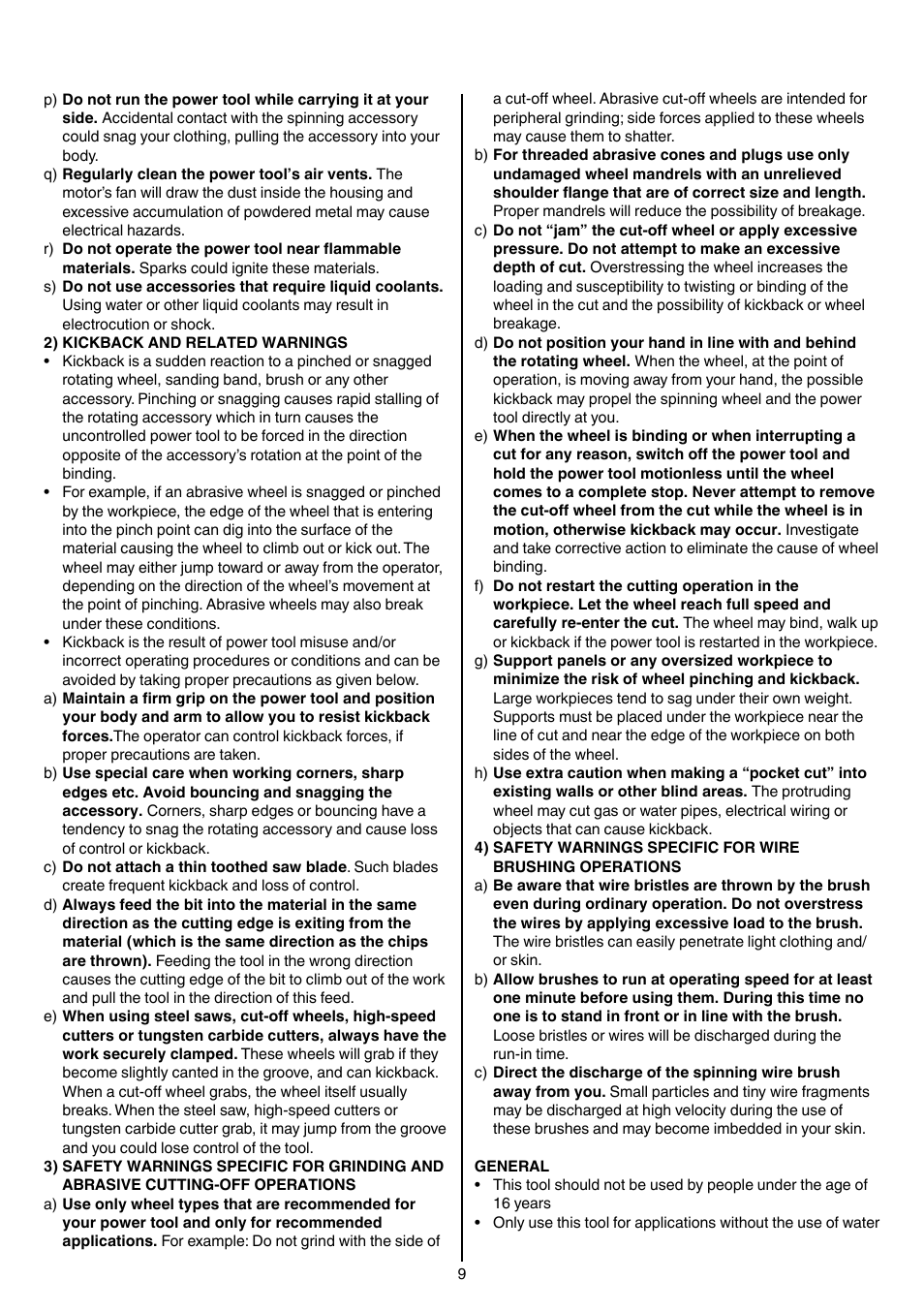Skil 1415 AC User Manual | Page 9 / 188