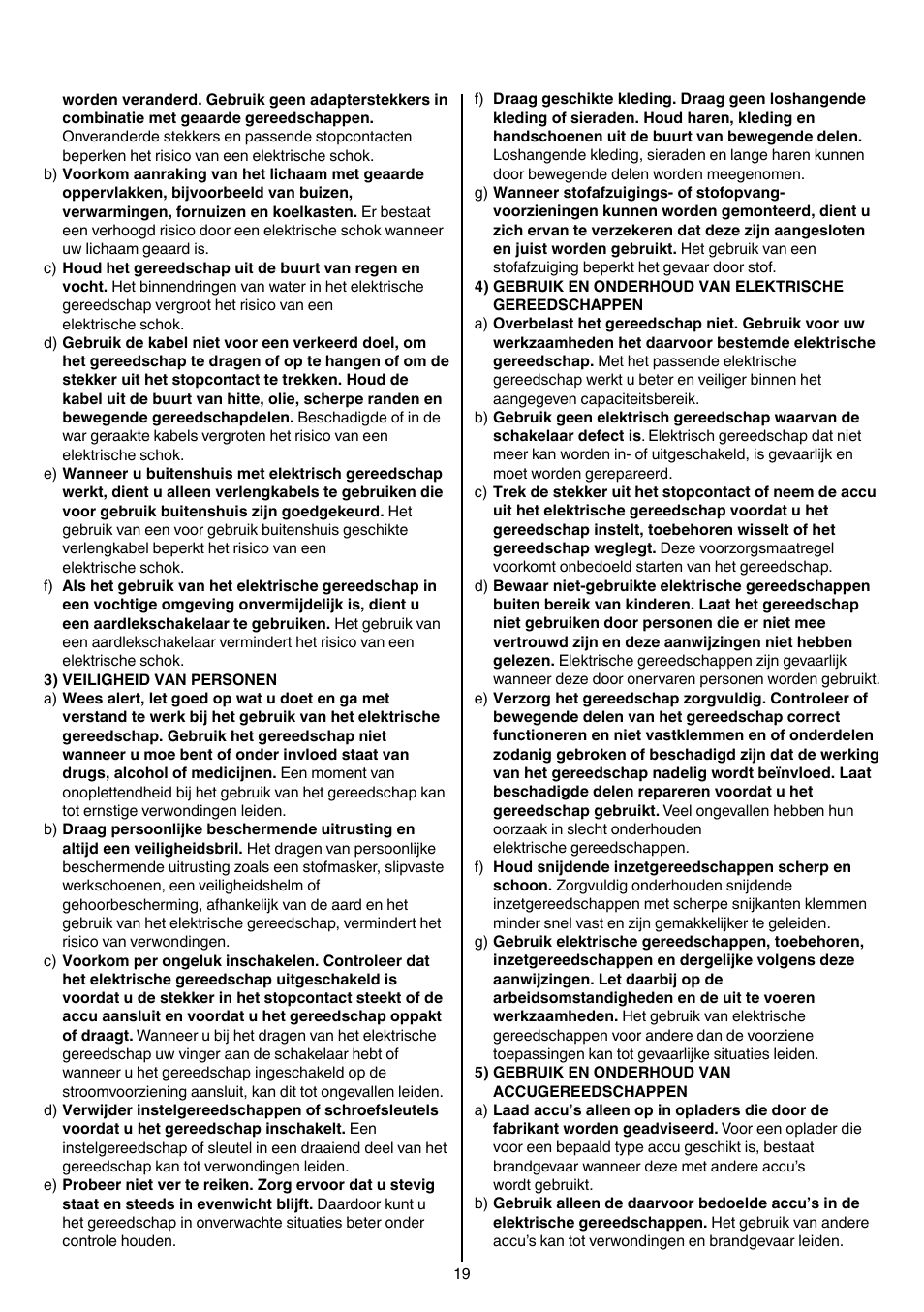 Skil 2026 AA User Manual | Page 19 / 132