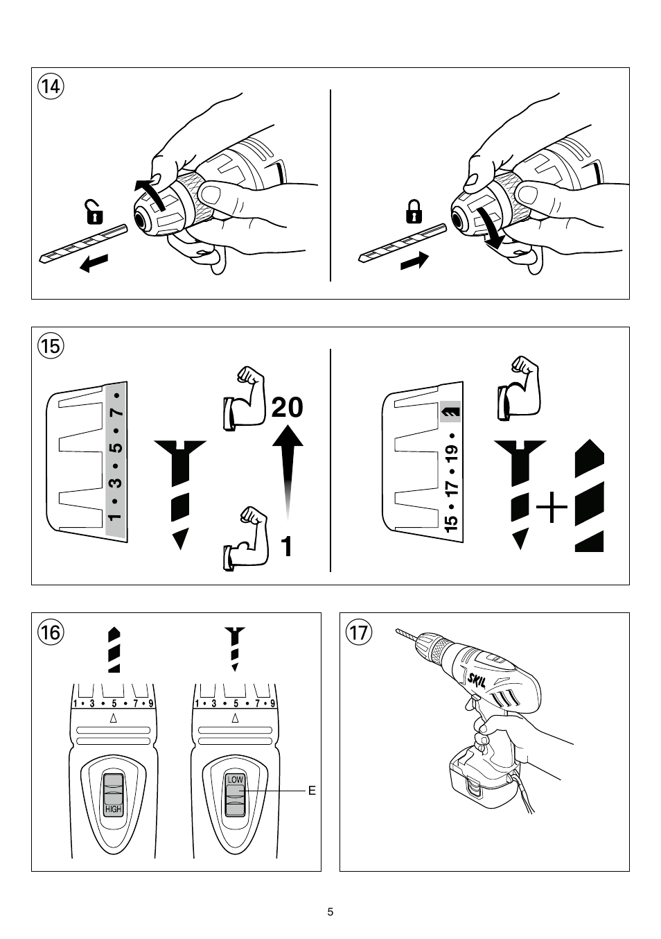 Skil 2026 AA User Manual | Page 5 / 132