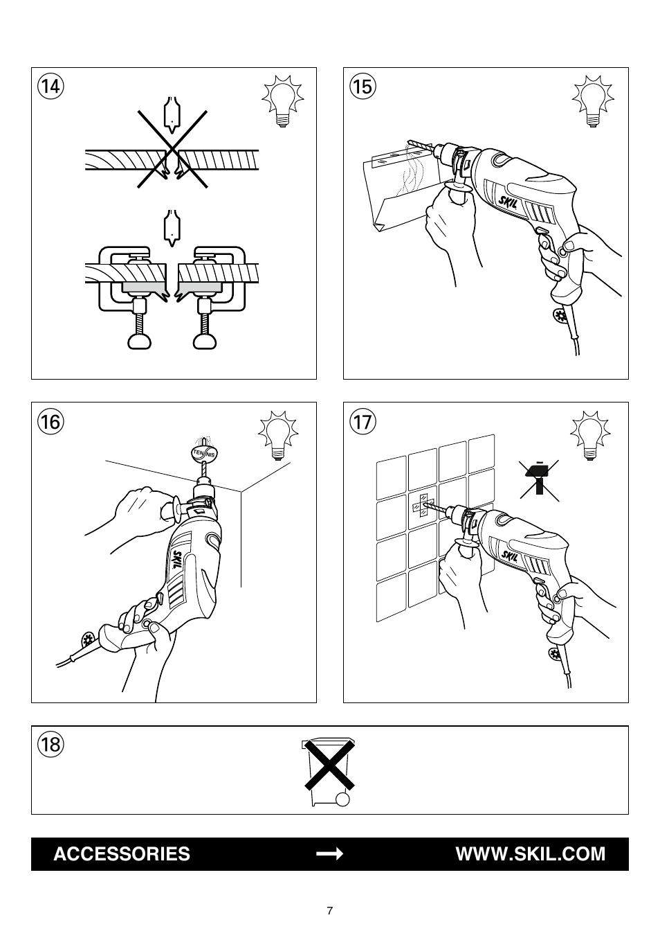 Skil 6389 AG User Manual | Page 7 / 108