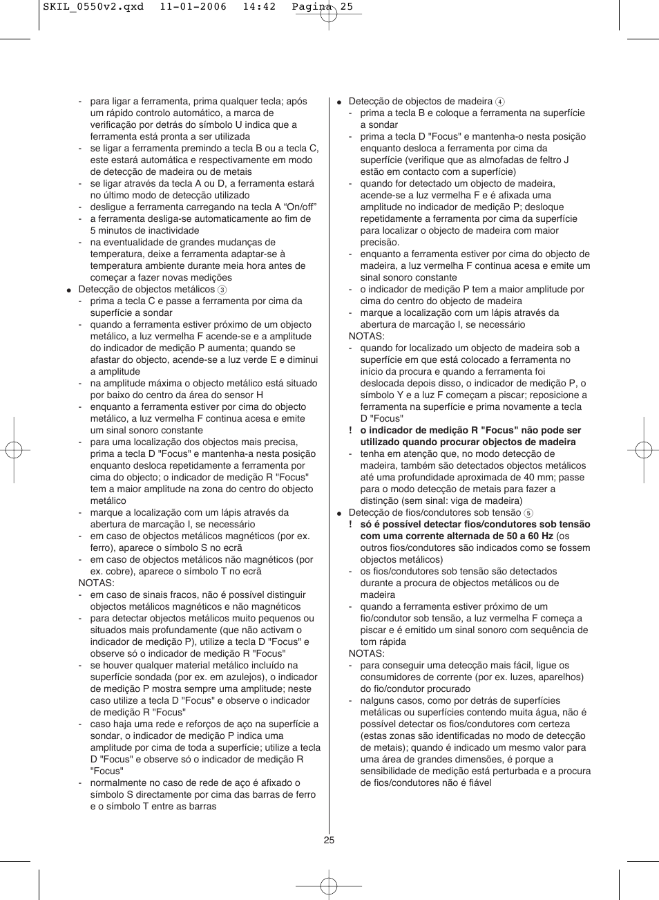 Skil 0550 AA User Manual | Page 25 / 68