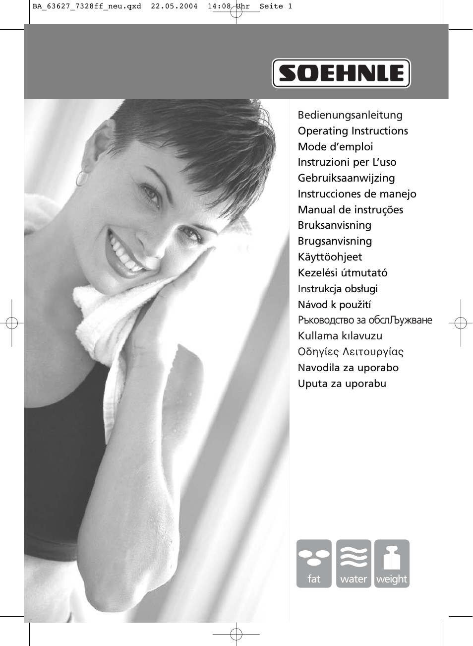 SOEHNLE Body Balance Pacific User Manual | 148 pages