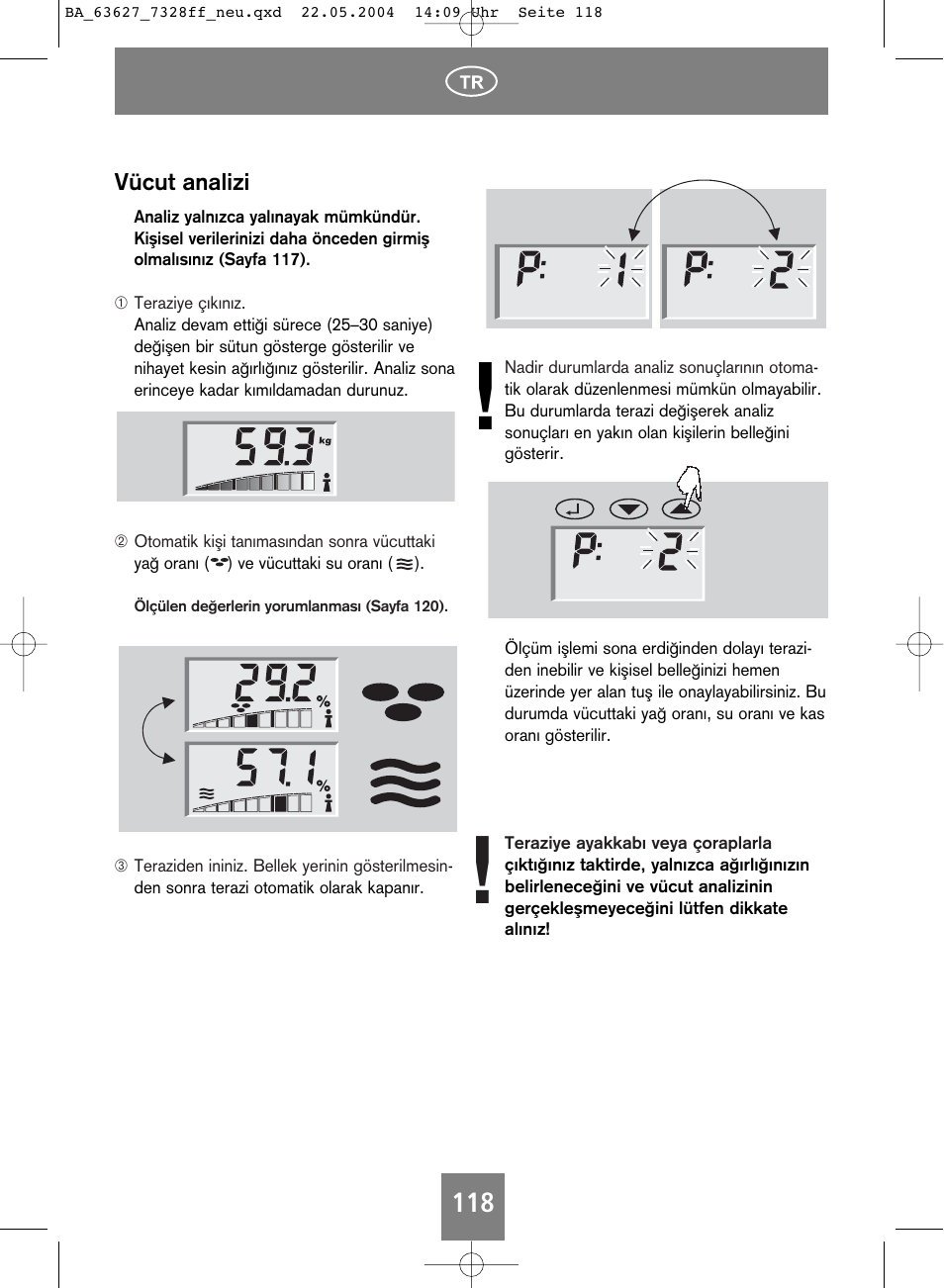 SOEHNLE Body Balance Pacific User Manual | Page 118 / 148