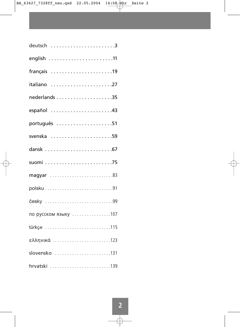 SOEHNLE Body Balance Pacific User Manual | Page 2 / 148