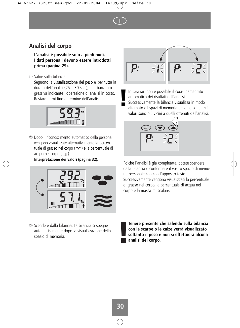 SOEHNLE Body Balance Pacific User Manual | Page 30 / 148