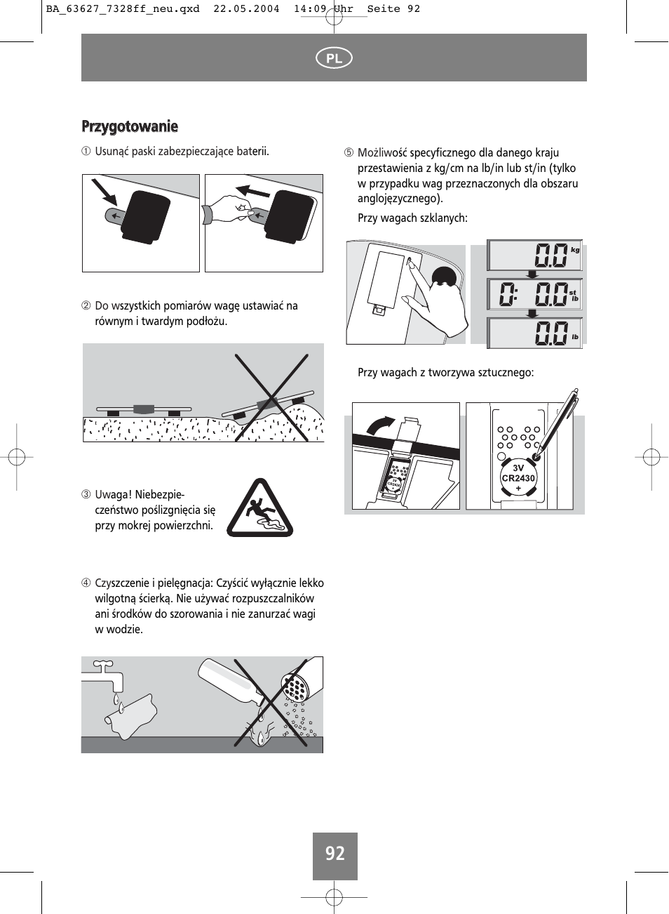 Pprrzzyyg go otto ow waan niiee | SOEHNLE Body Balance Pacific User Manual | Page 92 / 148