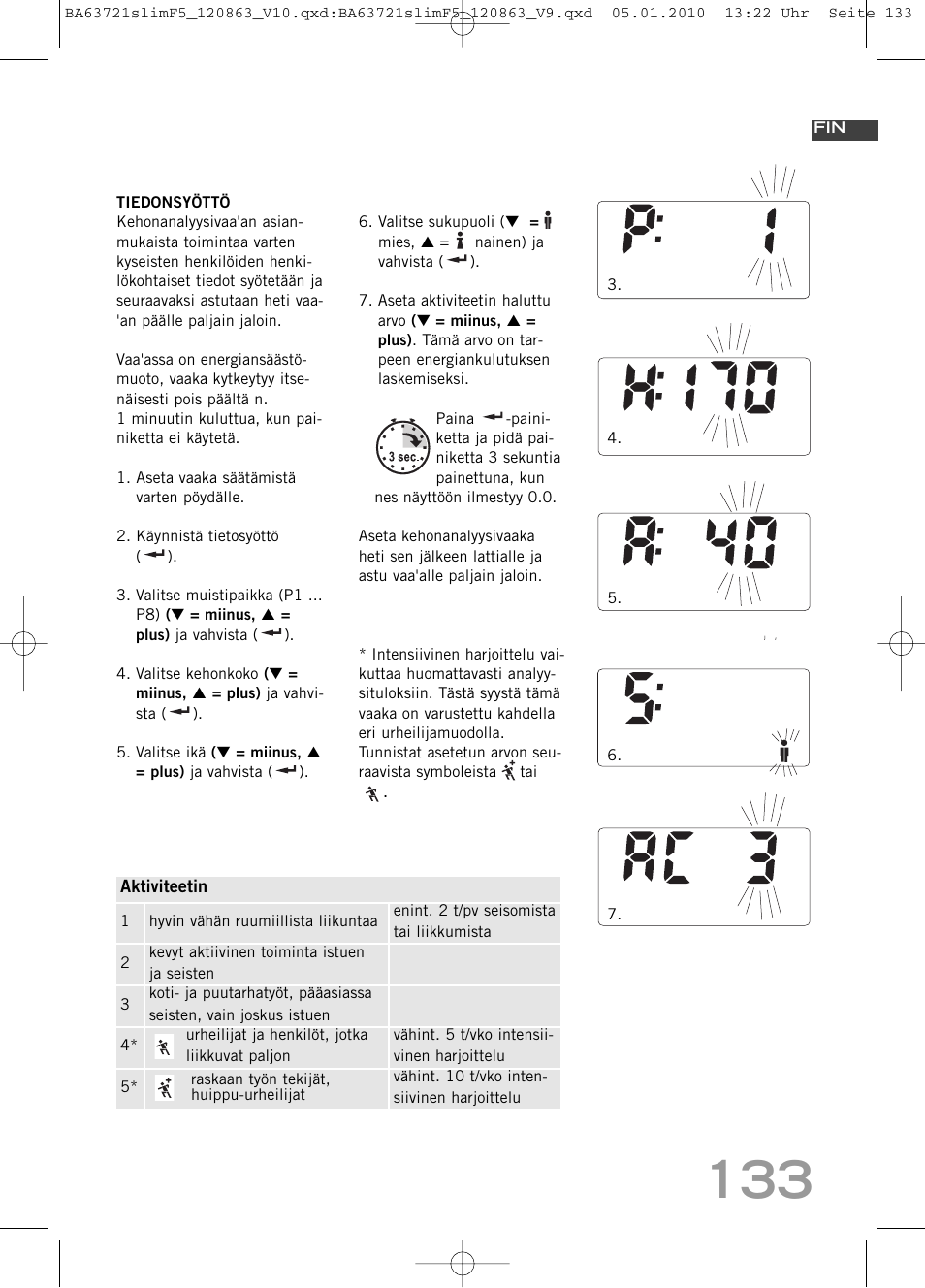 SOEHNLE Body Balance Slim F5 User Manual | Page 133 / 256