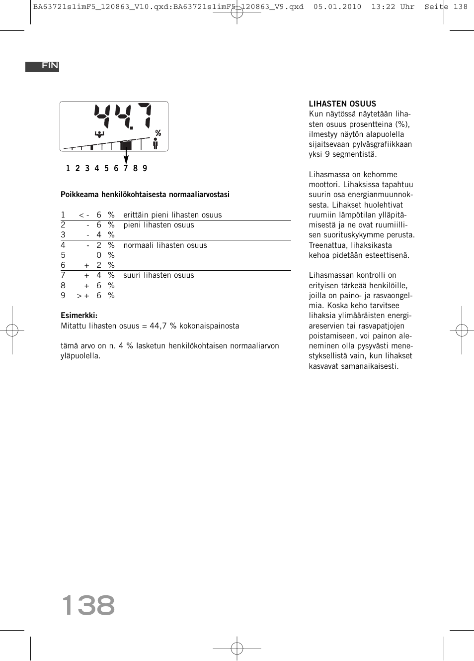 SOEHNLE Body Balance Slim F5 User Manual | Page 138 / 256